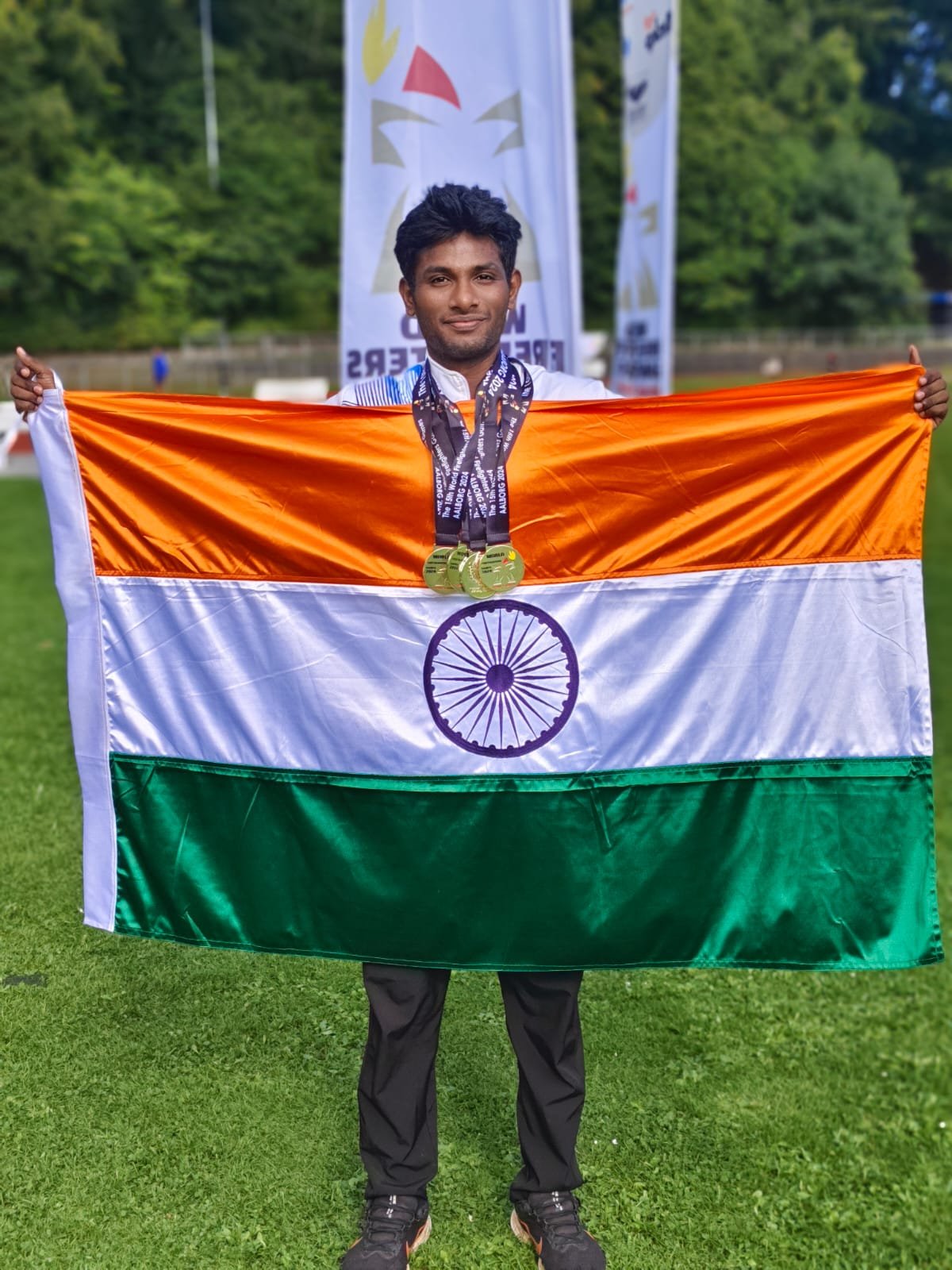 Naranammalpuram Sports Club athlete in action